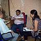 Interview with Mr. Sunil Chhaiyan. Senior Sub Editor of the Dainik Jagran in Haridwar, Uttarakhand, India. Mr. Sunil Chhaiyan has been covering news related to the pollution of the Ganges River © WWF / Diana Zazueta