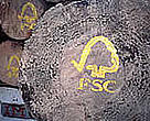 Madeira certificada pelo FSC.