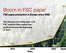 FSC paper boom in Europe since 2000