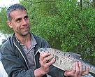 'When I was a child we could catch many fish. Although the members of my family liked fish meals, my parents told me not to always carry home fish when I went fishing. Nowadays I go fishing with my son, and I it's striking to notice that in the same places, with the same methods we can not achieve the same catch as30 years ago' said Mr. Guti.