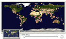 Screenshot of the online Global Map of WWF Projects / ©: WWF / ©: WWF