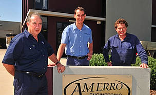 The underwater baited hook team at Amerro (l to r): Peter Ashworth, Phillip Ashworth and Ian ... / ©: Phill Ashworth / ©: Phill Ashworth