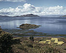 Lake Titicaca in Bolivia.