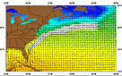 Map of marine currents in the northern Caribbean. / &copy;: G. Samuels, RSMAS. 2004