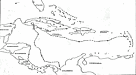 Map of migration routes of hawksbills with satellite transmitters in Cuba. / &copy;: F. Moncada