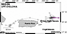 Maps of migration routes on the coasts of Puerto Rico / &copy;: Dr. Carlos Diez, www.seaturtle.org