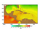 SST (Sea Surface Temperatures) - April. / &copy;: http://www.rsmas.miami.edu