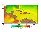 SST (Sea Surface Temperatures) - February. / &copy;: http://www.rsmas.miami.edu