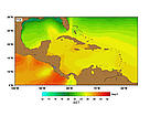 SST (Sea Surface Temperatures) - March. / &copy;: http://www.rsmas.miami.edu