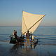 Heading out at dawn from Itampolo in a pirogue © WWF / Teo Lopez Bernal