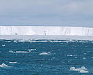 The UN’s Intergovernmental Panel for Climate Change recently warned that sea ice would shrink in both poles by the end of the century. Tabular iceberg. Scotia Sea, Antarctica.

