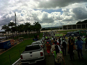 People in the streets say NO to Forest Law changes