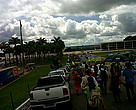 Miles de personas ocupan las calles frente del Congreso Nacional de Brasil