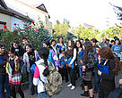 School children visiting WWF Caucasus PO
