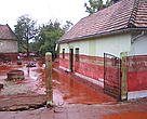 WWF Hungary mud slide mudslide toxic