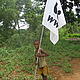 Robe, the Chef de Fokontany's (Aime) of Tsaratanana's son, leading the way! © WWF / Katherine Davey