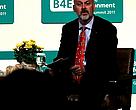WWF International’s Executive Director of Conservation Lasse Gustavsson at the B4E, Business for the Environment, the annual global summit facilitating dialogue and business-driven action for the environment.