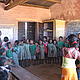 Being greeted by school children, song and dance in Masiakampy © WWF / Ian Martin