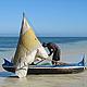 Fisherman going out in his boat © WWF / Emelie Norhagen