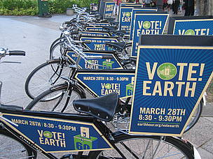 Vote Earth bikes, Singapore EH 2009
