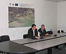 During signature of agreement.
