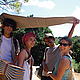 Explorers Sergio, Kuni, Ranto, and Christa head out on the trail. First trip into the field. Amboangy, Madagascar © WWF / Cara Brook