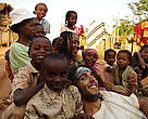 Sergio and the children from Vohimary Nord.