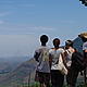 Explorers, Ranto, Kuni, Christa, and Sergio, stare out across the Vondrozo Corridor. Near Madiorano, Madagascar © WWF / Cara Brook