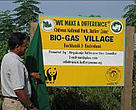 Inauguration of a biogas village at Badrahani, Chitwan