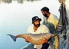 Sindh Wildlife Department staff taking an Indus river dolphin for release. Sindh Wildlife Department staff taking an Indus river dolphin for release. "Rescue ... / ©: WWF-Pakistan / Uzma Khan