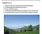 Cover page of the newsletter