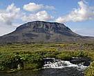 Mt Herdubreid, north of the Vatnajökull Glacier.