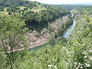 Kanjon Dobre prije potapanja akumulacijom / ©: Irma Popovic Dujmovic, WWF - Canon / ©: Irma Popovic Dujmovic, WWF - Canon