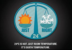 Keep it at 24oC / &copy;: WWF Singapore