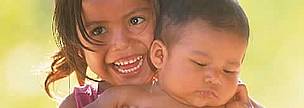 Children in the forest of Manuripi National Wildlife Reserve, Pando, Bolivia. / &copy;: WWF-Canon / Eduardo RUIZ