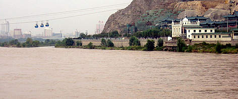 The Yellow River runs through Lanzhou the capital of Gansu province, China. Creative Commons licence / ©: Colegota / Wikipedia The Yellow River runs through Lanzhou the capital of Gansu province, China. rel=