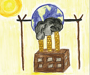 International Children’s Painting Competition on the Environment organized by UNEP, the Foundation ... / ©: paint for the planet / Laurent Ipperciel, Canada / ©: paint for the planet / Laurent Ipperciel, Canada