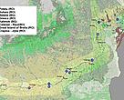 Proposed key areas for ecological restoration on the Lower Danube 