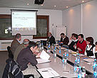 During discussion of the action plan.