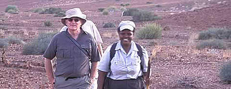 Rosalia Haraes, the first woman employed as a guide by Wilderness Safaris. Rosalia is a member of ... / ©: WWF-Canon / Jan Vertefeuille Rosalia Haraes, the first woman employed as a guide by Wilderness Safaris. Rosalia is a member of ... rel=