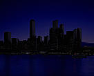 Artist impression Singapore skyline