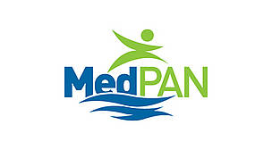 Logo of MedPAN - The network of managers of Marine Protected Areas in the Mediterranean / ©: MedPAN Logo of MedPAN - The network of managers of Marine Protected Areas in the Mediterranean / ©: MedPAN
