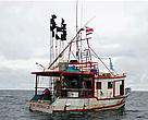 Long line fishing vessel near Puntarenas, Costa Rica