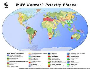 WWF enfoca sus esfuerzos de conservación en 35 lugares prioritarios en el mundo, entre los cuales ... / ©: WWF_Priority Places / ©: WWF_Priority Places