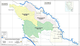 Mapa de trabajo / ©: WWF / ©: WWF