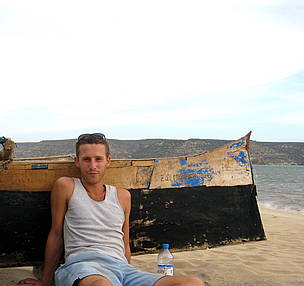 Me at the beach in St Augustine's Bay / ©: WWF / Robert Montgomery / ©: WWF / Robert Montgomery
