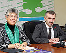 Ms. Yolanda Kakabadse meets the Minister Goga Khachidze and other officials