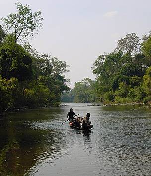 O Te stream in Phnom Prich Wildlife Sanctuary