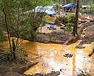 Mine site pollution in Cambodia