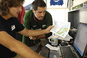 Pablo Cermeño, bluefin tuna officer with the WWF Mediterranean Programme Office provides regular ... / &copy;: WWF / Fred Bassemayousse